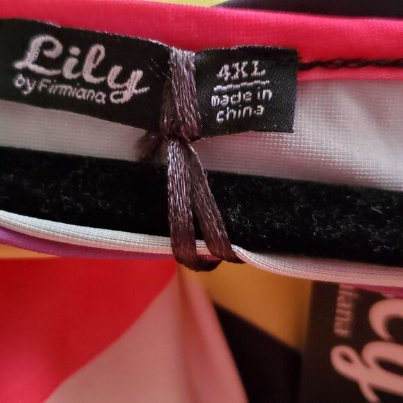 2/4 sleeves Lily geometric motif a line dress 22-24 plus dress - Picture 3 of 5